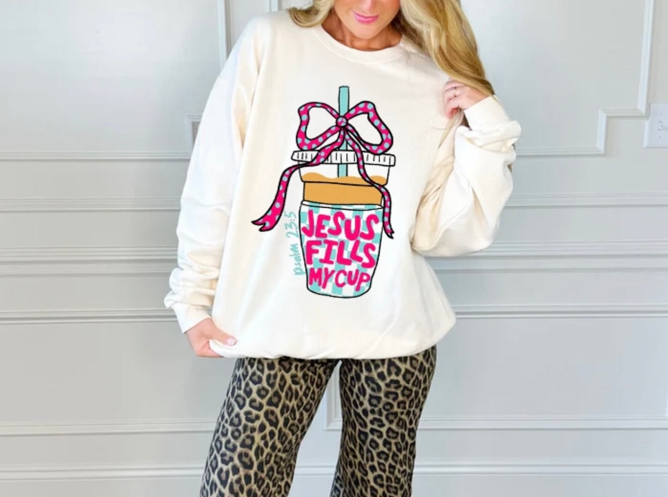 Jesus fills my cup 🥤