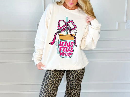Jesus fills my cup 🥤