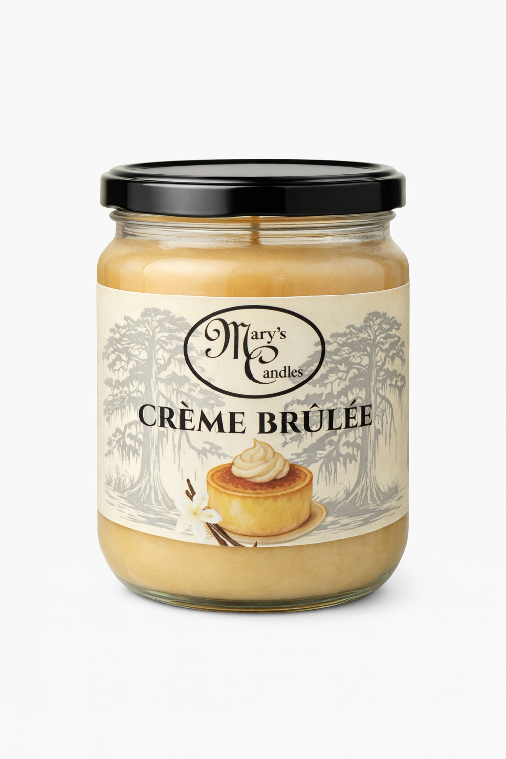Crème Brûlée Candle 🍮
