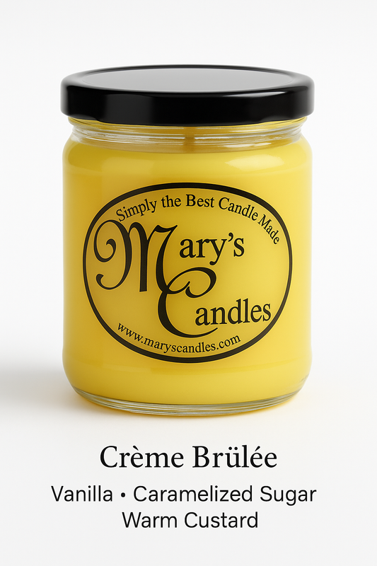 Crème Brûlée Candle 🍮